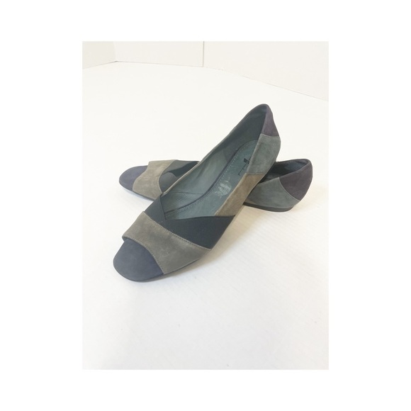 7 For All Mankind **Suede Ballet Flats** Sz 9 - Picture 1 of 5